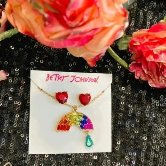 Betsey Johnson Jewelry - NWT BETSEY JOHNSON RAINBOW  SET